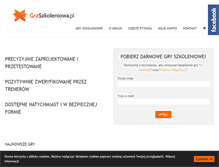 Tablet Screenshot of graszkoleniowa.pl